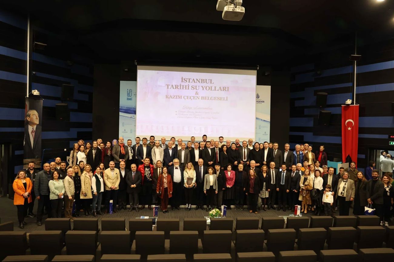 İSKİ’de İstanbul Tarihi Su Yolları Ve Kazım Çeçen Belgeseli Gösterimi İle Kitap Lansmanları Gerçekleştirildi