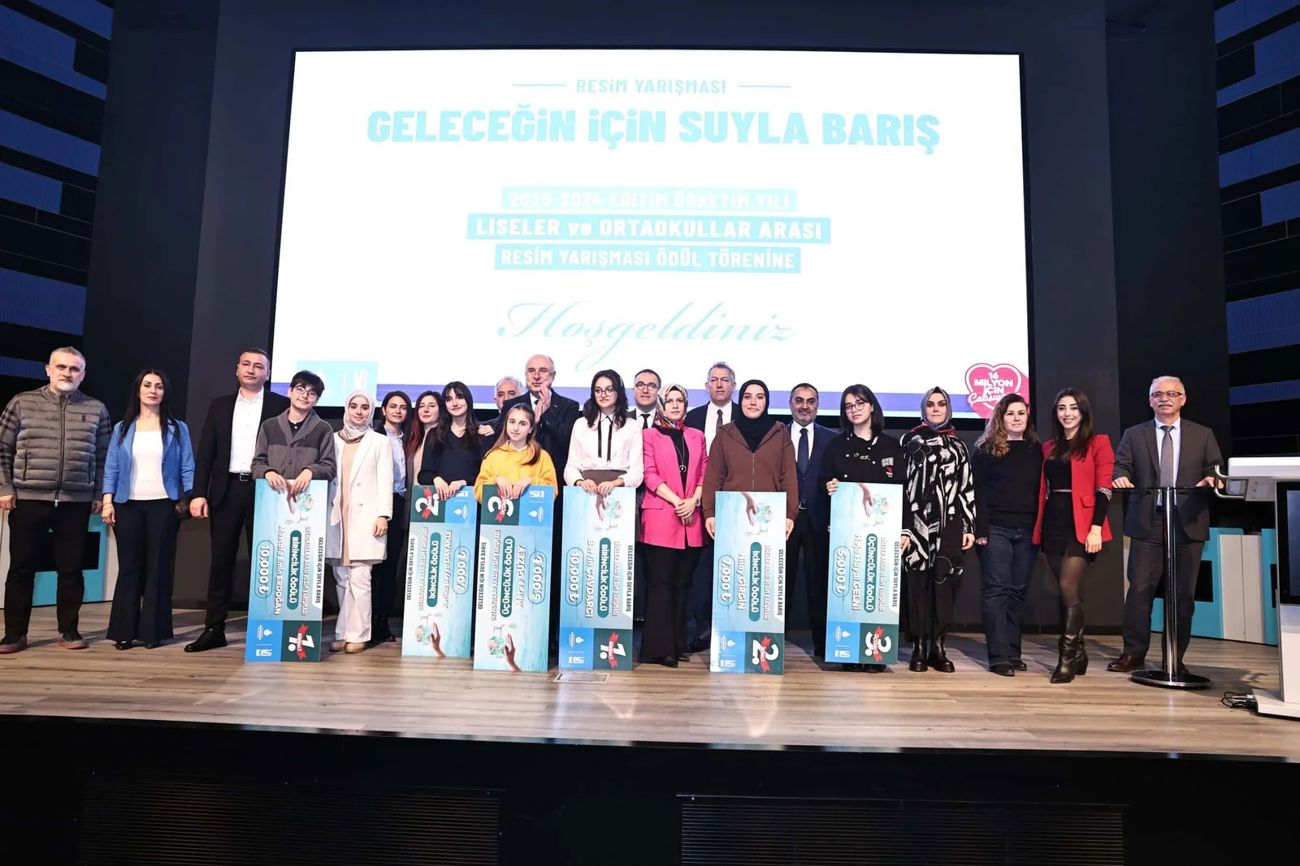 Geleceğin İçin Suyla Barış Resim Yarışması Ödülleri Sahiplerini Buldu